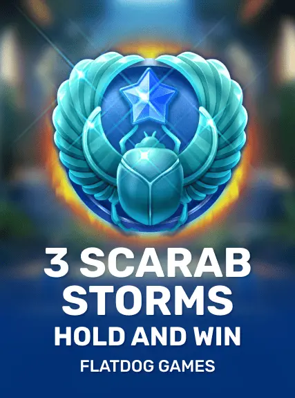 3 Scarab Storms Hold and Win
